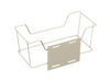 BD Sharps Container Wire Bracket – Metal Construction, Beige, 10.2 x 7.3 x 8.7 in, Compatible with 8 Quart BD
