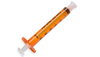 BD Amber Oral Syringe – 3 mL Capacity, Slip Tip, Disposable, Single-Use, 100 Shelfpack, 12.123 × 7.123 ×