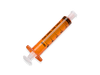 BD Amber Oral Syringe – 3 mL Capacity, Slip Tip, Disposable, Single-Use, 100 Shelfpack, 12.123 × 7.123 ×