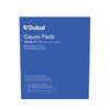 Dukal Sterile Gauze Pads – 4 x 4 in, 12-Ply, Highly Absorbent, 100/BX, 12 BX/CS, 11.1 lb Case