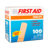 Dukal American Tricot Adhesive Bandages – Sterile, 3/4 x 3 in Size, 100/BX, 12 BX/CS Packaging, 2.45 lb