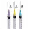 Dukal Irrigation Probes with Side Port Luer Lock – 23G Blue, Non – Sterile, 100/bx, 20 Bx/cs