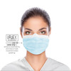 Dukal ASTM Level 1 Face Mask – Blue, 3 – Layer, Ultra Soft Inner Layer, 50/bx, 20 Bx/cs – brand_name Unipack