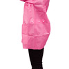 Dukal Unipack FitMe Lab Jacket – Large, Raspberry Pink, Premium SMS Material, Adjustable Waistband