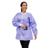 Dukal Unipack FitMe Lab Jacket – XXL Size, Lavender, Premium SMS Material, 10.25 lb, 10/BG Packaging