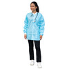 Dukal Unipack FitMe Lab Jacket – XXL, Sky Blue, Adjustable Waistband, Premium SMS Material