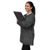 Dukal Unipack FitMe Lab Jacket – Medium, Black, Premium SMS Material, Adjustable Waistband