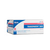 Dukal Transparent Tape – 1 in x 10 yd, Porous and Perforated, 12/BX, 12 BX/CS Packaging, Non-Sterile, 10.45 lb