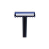 Dukal Prep Disposable Razor – Double-Sided Fixed-Head, Stainless Steel Blade, 100/BX, Blue