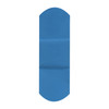 Dukal American Blue Metal Detectable Adhesive Bandages – 1 x 3 in, Sterile, 100/BX, 12 BX/CS