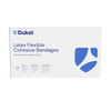 Dukal Cohesive Bandage – 4 in x 5 yd, Assorted Colors, Self-Adherent Wrap, Non-Sterile, 1/PK, 18 PK/BX