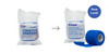 Dukal Cohesive Bandage – 2 in x 5 yd, Dark Blue, Self-Adherent, Lightweight, 1/PK, 36 PK/BX, 2.2 lb