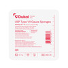 Dukal Premium Care Sterile X-Ray Detectable USP Type VII Gauze Sponges in Tray – 12-Ply, 8 x 4 in, 10/TY