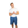 Dukal Disposable Shorts – Spunbond Polypropylene, Elastic Waist, Unisize, Dark Blue, 5.3 lb