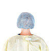Dukal Bouffant Cap – 21 in Size, Blue, Spunbond Polypropylene, 100/bg, 10 Bg/cs – brand_name Dukal