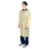 Dukal Multi-Layer Isolation Gown – Multi-Layer SMS Material, Elastic Cuffs, Universal Size, Yellow