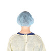 Dukal Poly-Coated Isolation Gown – Neck Tie, Elastic Cuff, Universal Size, Yellow, Poly-Coated SPP+PE Material