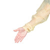 Dukal Poly-Coated Isolation Gown – Neck Tie, Elastic Cuff, Universal Size, Yellow, Poly-Coated SPP+PE Material