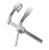 Dukal Aspen Finochietto Rib Spreader – Medium, 8 in Length, Reusable, Latex-Free, Cardiovascular & Thoracic
