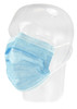 Dukal Aspen FluidGard 160 Anti-Fog Procedure Mask – ASTM Level 3, Anti-Fog Foam, Latex-Free, Blue
