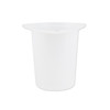 Medgen Tri-Pour Beakers and Paper Lids – 13 oz (400 mL) Capacity, Translucent, 100 per Case