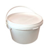 Medgen Histology Container – 2L/68oz Capacity, Opaque White with Handle and Unaffixed Label