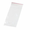 Medgen Minigrip Red Line Zip Closure Bags – 2 Mil Plain, 4 x 8 in, Liquid-Tight Double Zipper, Clear, 1000/cs
