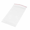 Medgen Minigrip Red Line Zip Closure Bags – 2 Mil Plain, 3 X 5 in, Clear, Rugged Zipper, 10/100, 1000/cs
