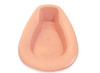 Medgen Bedpans Stackable Bedpan – 15 x 11.4 x 4.6 x 2.6 in, 2.25 qt Capacity, Dusty Rose, 50 Bulk