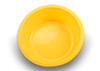 Medgen Wash Round Wash Basin – 6 qt (5.7 L) Capacity, 13 x 3.9 in, Gold, Case of 50, Durable Plastic