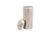 Medgen Applicatory Stainless Steel Applicatory Jar – 830ml Capacity, Strap Handle Cover, 3 1/4 X 7 3/8