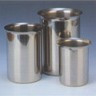 Medgen Beaker/Griffin Oil Cup – Stainless Steel, 125 mL Capacity, 2.5 x 2.625 in, Spout, Each