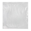 Medgen Reloc-Zippit Zip Closure Bags – 12 x 12 in, 2 Mil, Clear, Biodegradable, Writable White Block, 100/pack
