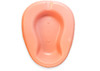 Medgen Bedpans Stackable Bedpan – 1.75 qt Capacity, 250 lb Weight Limit, 15 x 11 in, Dusty Rose, 50/Case