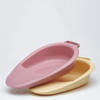 Medgen Medegen Bedpans-Fracture Large – 350 lb Weight Capacity, 2.5L Capacity, 17 x 10.6 x 4.1 in, Dusty