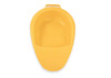 Medgen Medegen Large Fracture Bedpan – 2.5L Capacity, 350 lb Weight Limit, 17 x 10.6 x 4.1 in, Gold, 12/Case