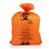 Medgen Autoclavable Biohazard Waste Bags – Polypropylene with Indicator, Max Temp 285°F, 19×24 in, 7 – 10 Gal
