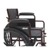 Drive Rebel Lightweight Wheelchair detachable desk armrest and side panel detail