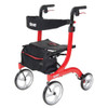 Drive Nitro Rollator seat and storage bag close-up