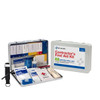 First 50 Person ANSI B Contractor Metal First Aid Kit – ANSI 2021 Compliant, Weatherproof Case