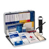 First 50 Person ANSI B Contractor Metal First Aid Kit – ANSI 2021 Compliant, Weatherproof Case