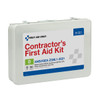 First 50 Person ANSI B Contractor Metal First Aid Kit – ANSI 2021 Compliant, Weatherproof Case