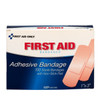 First 1"x3" Plastic Bandages – 100 per Box, 1"x3", Non-Stick Pad, Water-Repellent Backing, Ventilated Backing