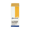 First 2"x4" Fabric Adhesive Bandages – 25 per Box, 2" x 4", Non-Stick Pad, Water-Repellent Backing
