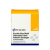 First Blue Metal Detectable Fabric Knuckle Bandages – 25 Per Box, Non-Stick Pad, Water-Repellent Backing