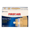 First Sheer & Clear Bandage Variety Pack – Assorted Sizes, 280 Count, Non-Stick Pad, Water-Repellent Backing