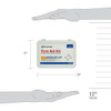 First 25 Person 16 Unit ANSI A First Aid Kit – Steel, Weatherproof, ANSI 2015 Compliant, Single-Use
