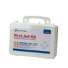 First 25 Person Bulk Plastic ANSI A – First Aid Kit, ANSI 2015 Compliant, Weatherproof Case