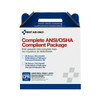 First 50 Person Complete ANSI/OSHA Compliance Package for First Aid and BBP – ANSI 2015 Compliant