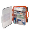 First 50 Person ANSI A+ 216 Piece First Aid Kit – Plastic, Wall Mounting Tabs, OSHA Compliant